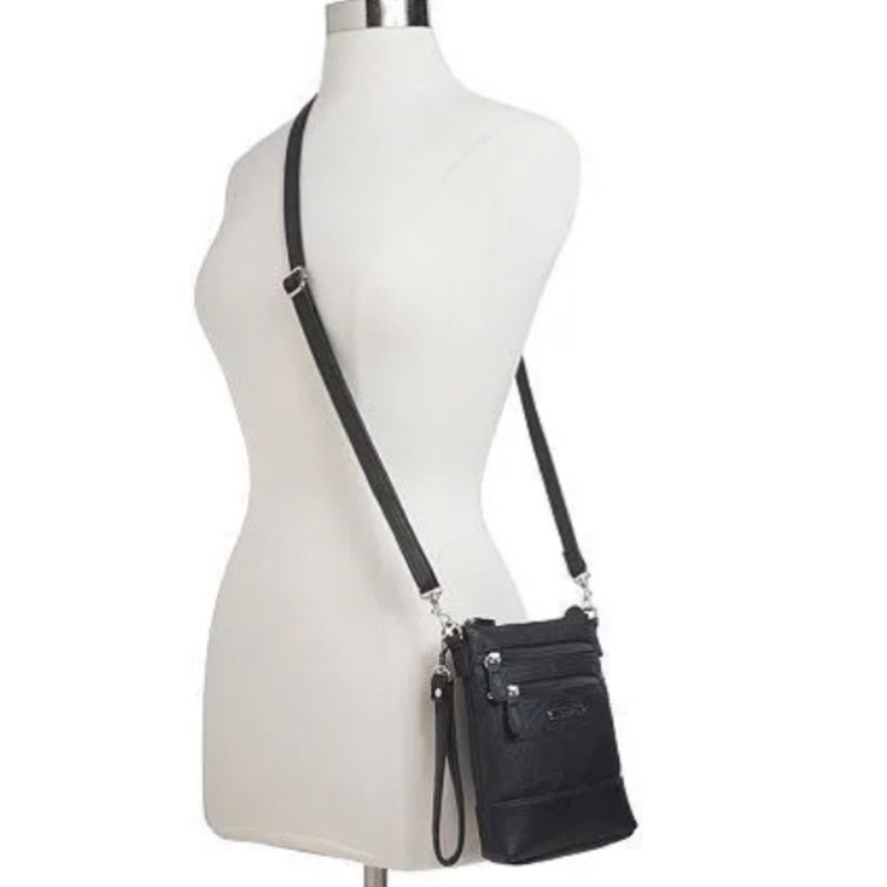 Stone & Co. Nancy 3-Bagger Convertible Crossbody Black Bag